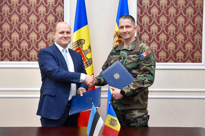 Эстония закупит нелетальную военную технику для Молдовы на деньги ЕС