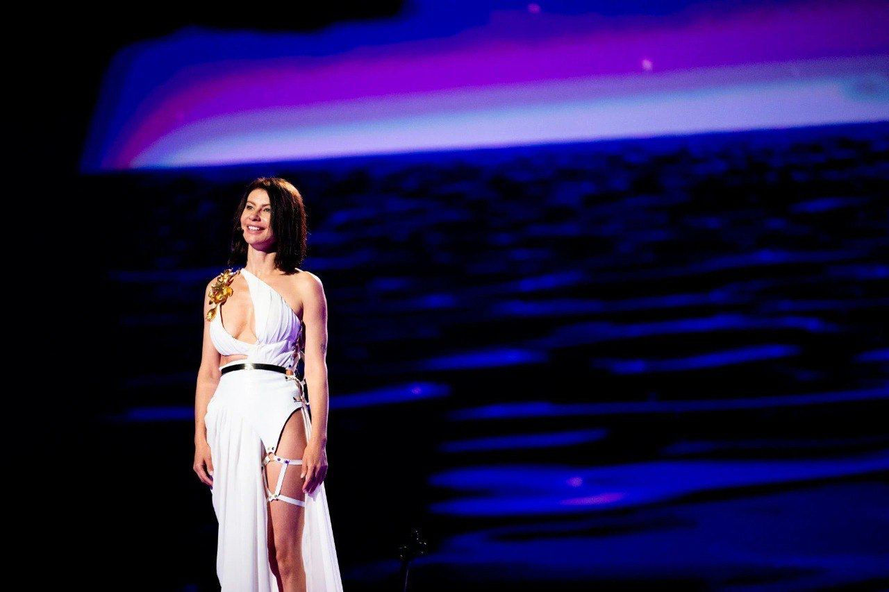 Наталья Барбу провела репетицию на сцене "Евровидения" в Мальме