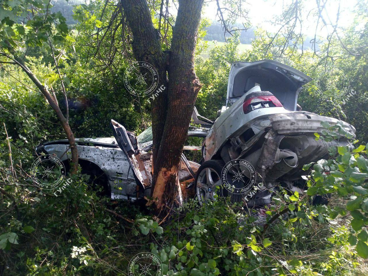 ДТП произошло на трассе Тирасполь - Каменка: водителя зажало в авто