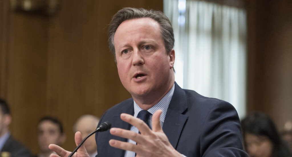 Кэмерон: Украина может бить британским оружием по территории России