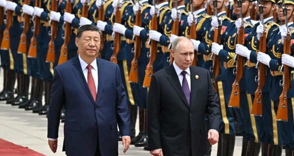 Путин встретился с Си Цзиньпином в Пекине