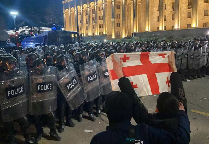 В Грузии задержан гражданин Молдовы, его считают организатором митингов