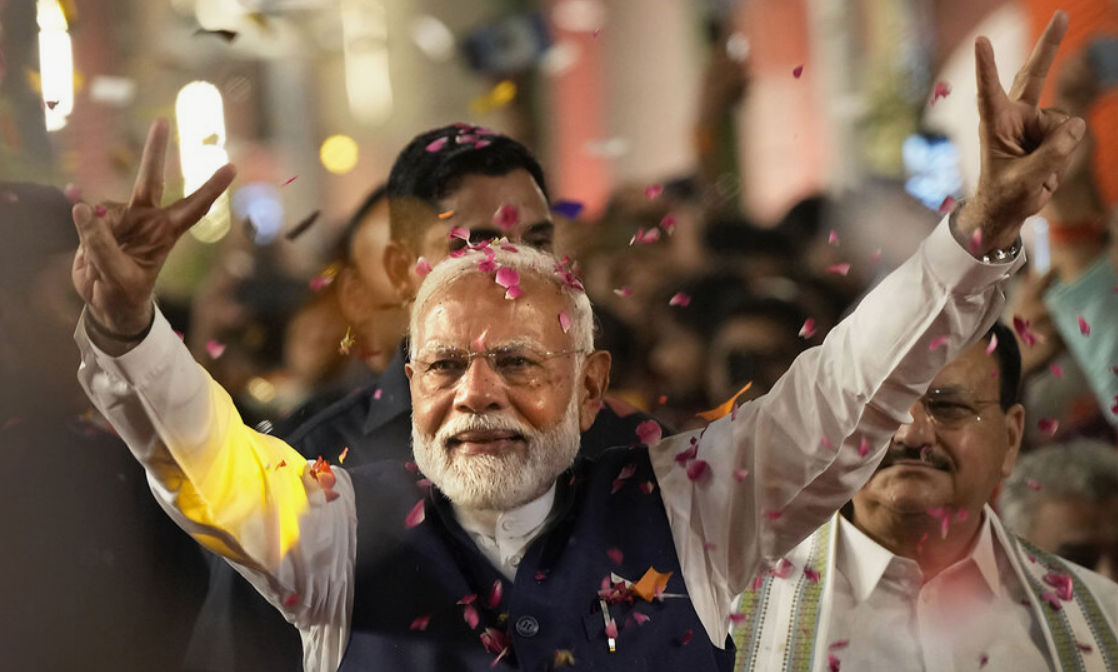 Моди станет премьер-министром Индии в третий раз