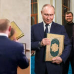 Ролик с целующим Коран Путиным вызвал фурор в мусульманских странах