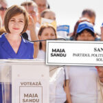 Логотип PAS не использован в бюллетене напротив фамилии Санду