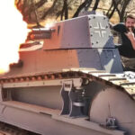 Мужчина потратил 50 тысяч долларов, чтобы собрать танк в своем гараже