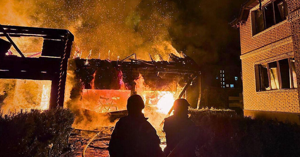 Под Киевом один человек погиб и двое пострадали в результате атаки российских дронов