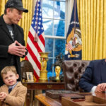 Сын Илона Маска сорвал пресс-конференцию Дональда Трампа