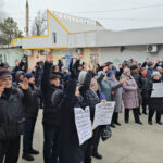 Железнодорожники снова вышли на протест