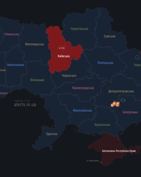Путин объявил «пасхальное перемирие» в войне. В Украине — воздушная тревога