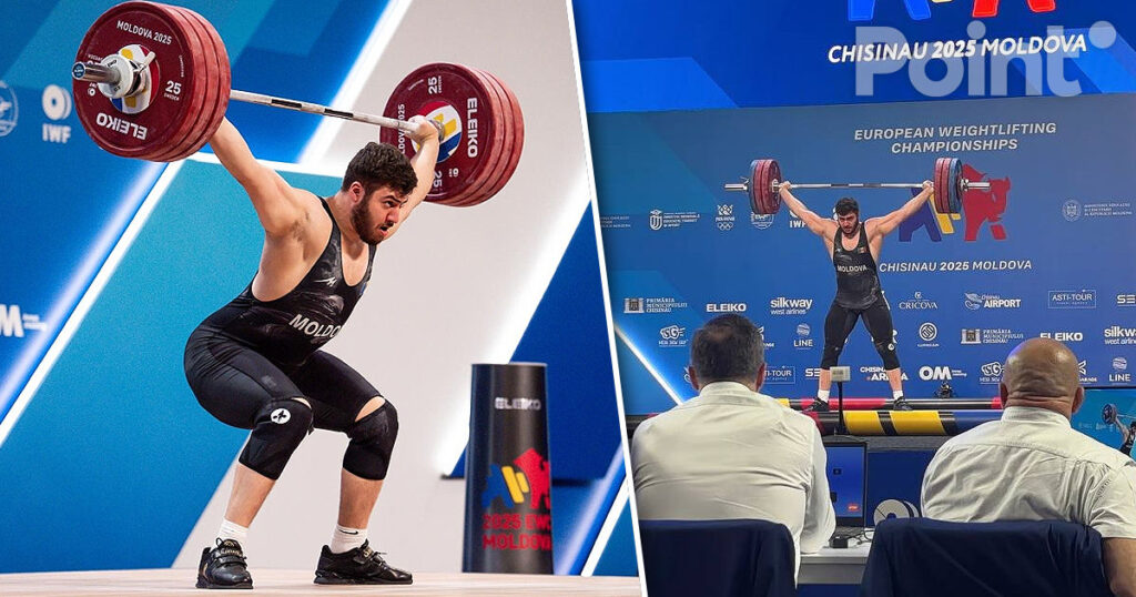 Тудор Брату завоевал три бронзовые медали на чемпионате Европы по тяжелой атлетике