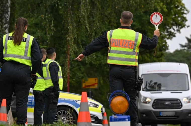 Километровые пробки образовались на границе Польши и Германии