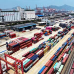 Количество грузовых поездов, отправившихся по маршруту Китай-Европа