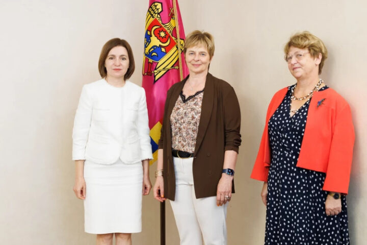 Майя Санду встретилась с сенаторами Группы дружбы Молдова-Франция