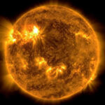 На Солнце зафиксирована третья по мощности вспышка 2023 года