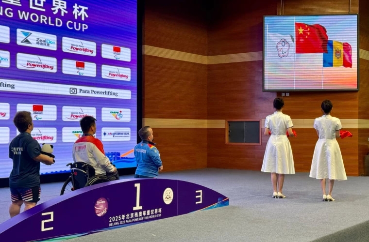 Сборная Молдовы по парапауэрлифтингу завоевала медали на Кубке мира по пауэрлифтингу