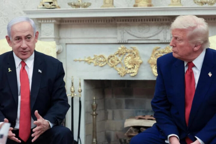 Трамп обсудил с Нетаньяху.