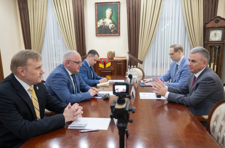 Встреча главы Приднестровья с украинскими дипломатами: обсуждаемые вопросы