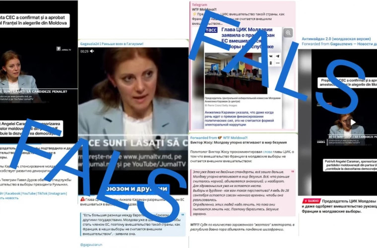ЦИК Молдовы обеспокоена распространением поддельных видеоматериалов о выборах