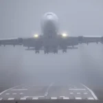 Град повредил самолёт с туристами, летевший в Египет