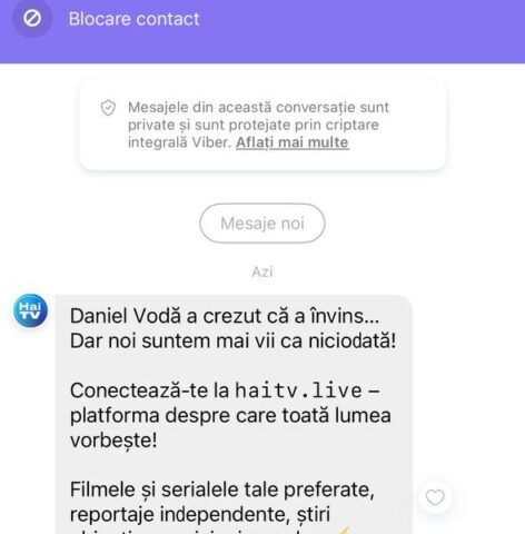 HaiTV продолжает работать в Молдове, несмотря на попытки блокировки правительством