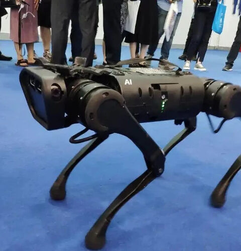 Китайский робопес достиг скорости 10,3 м/с