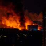 Масированный обстрел Киева в ночь на 21 июля разрушил жилые дома и детсад