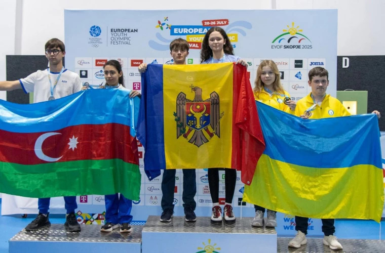 Молдавские спортсмены Урсу и Хомутова стали чемпионами на Олимпийском фестивале молодежи Европы