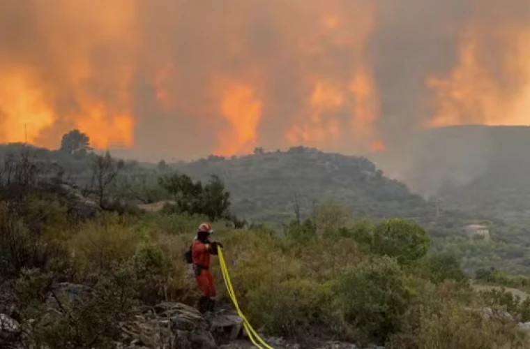 Пожар в центральной Испании уничтожил более 500 гектаров лесов