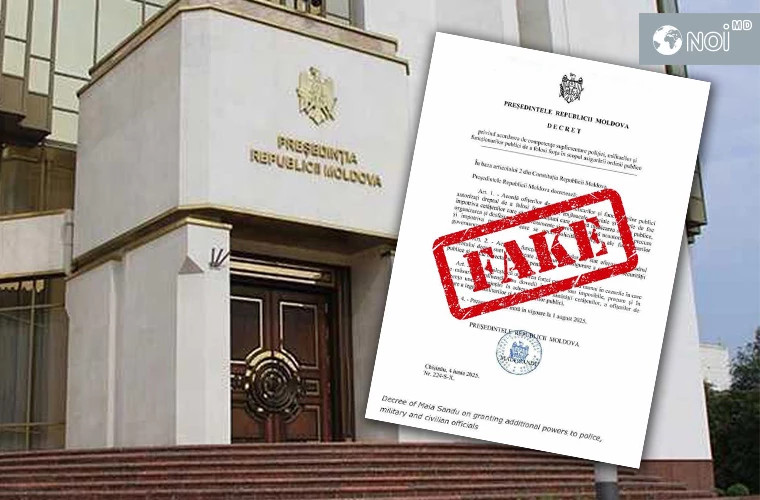 Президентура опровергла фальшивый указ, связанный с Майей Санду