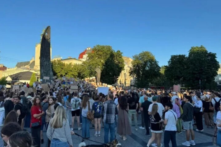В Украине состоялись массовые протесты