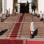 Церемония встречи европейских лидеров с Майей Санду стартовала в Кишинёве