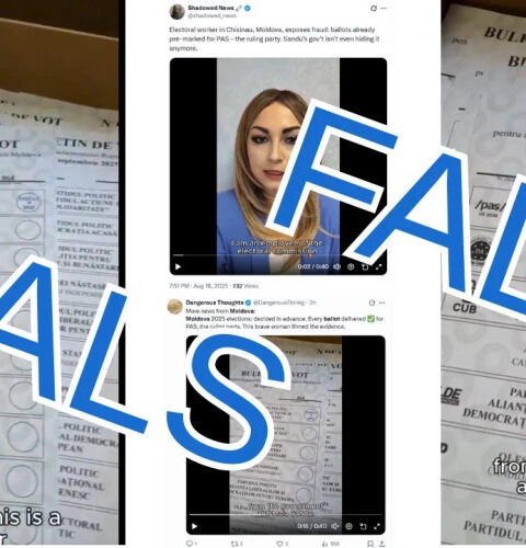 ЦИК Молдовы опроверг подделку бюллетеней для голосования на выборах 28 сентября 2025 года