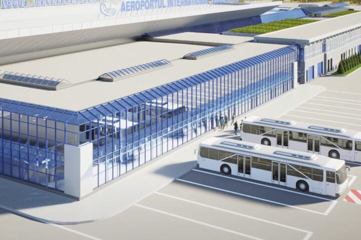 Кишиневский аэропорт планирует модернизацию с душевыми кабинами и террасой до 2026 года