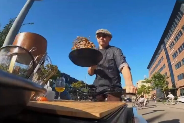 Копенгаген предлагает гастрономические туры на велосипедах от датского шефа Мортена Крюгера Вульфа