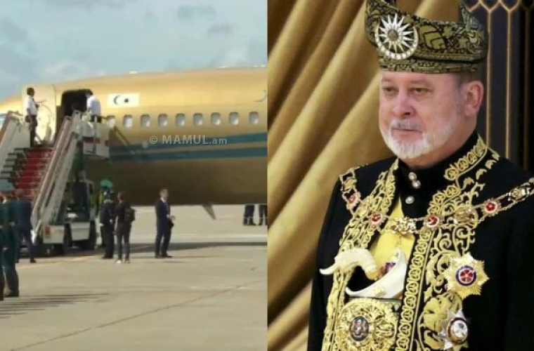 Король Малайзии прибыл в Татарстан на официальном визите