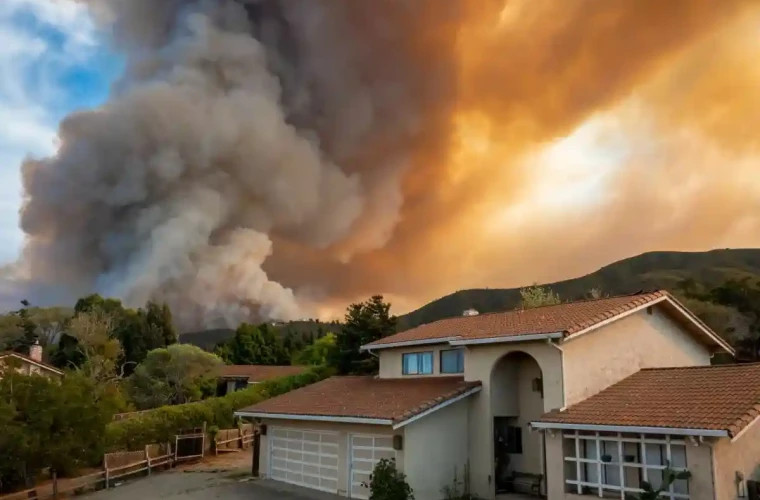 Лесные пожары в Испании и Франции: массовая эвакуация туристов и разрушения