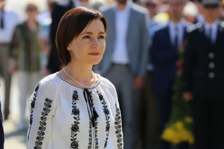 Майя Санду поздравила граждан с Днем независимости, подчеркнув важность каждого действия для будущего Молдовы