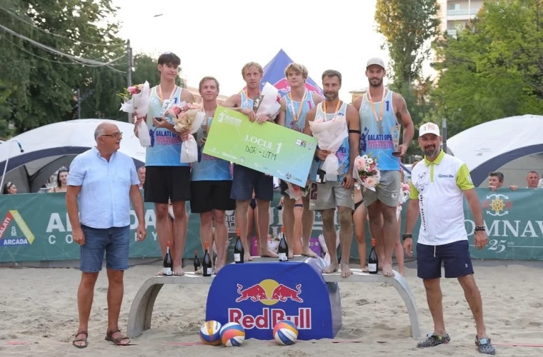 Молдавские волейболисты Максим Корсаков и Роман Дудиков выиграли турнир в Румынии