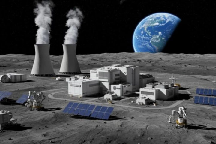 NASA подтвердило планы по строительству ядерного реактора на Луне для лунной базы