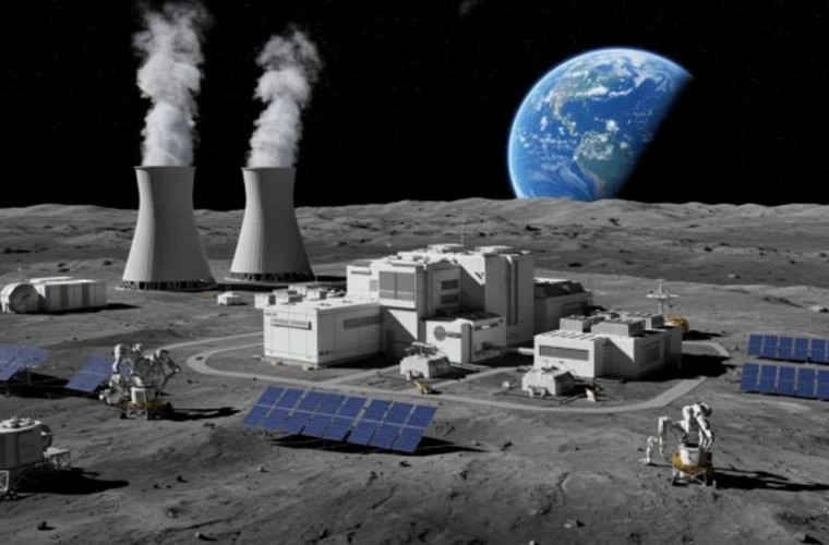 NASA подтвердило планы по строительству ядерного реактора на Луне для лунной базы