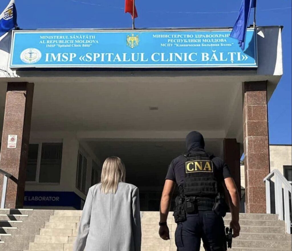 НЦБК задержал директора Бельцкой клинической больницы по подозрению в коррупции