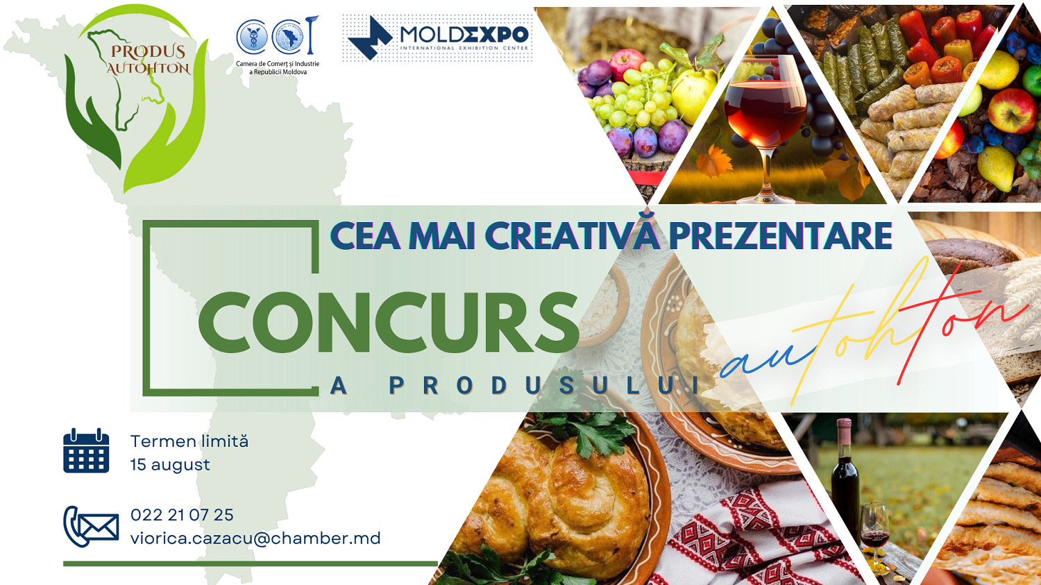 Первая национальная выставка «PRODUS AUTOHTON» пройдет в Кишинёве с 22 по 24 августа