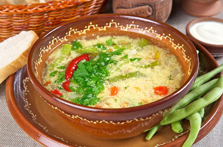 Рецепт дня: чорба из стручковой фасоли