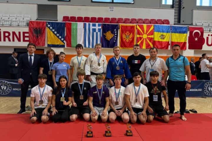 Сборная Молдовы по дзюдо победила на Балканском чемпионате U21 в Турции