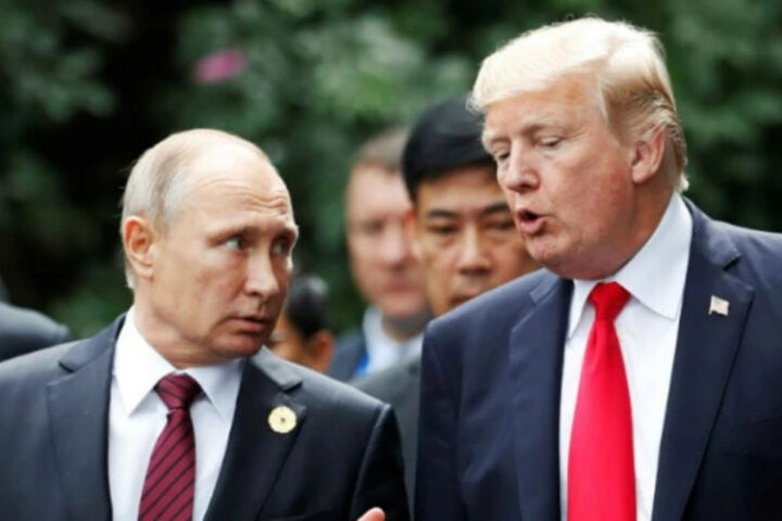 Трамп встречается с Путиным на Аляске во время российско-американского саммита