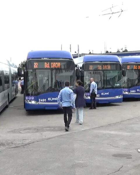 В Кишиневе запущены 21 новый троллейбус из Эстонии и Латвии