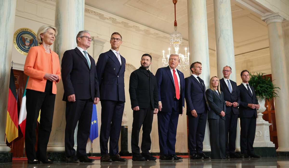 Зеленский, Трамп и европейские лидеры провели переговоры в Вашингтоне