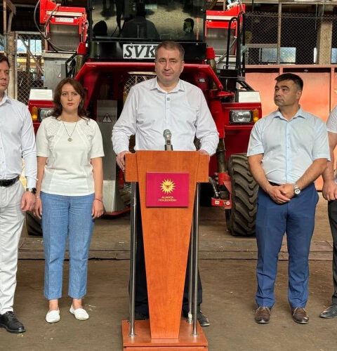 Alianța „MOLDOVENII” предлагает бесплатную передачу ирригационных станций фермерам для улучшения сельского хозяйства