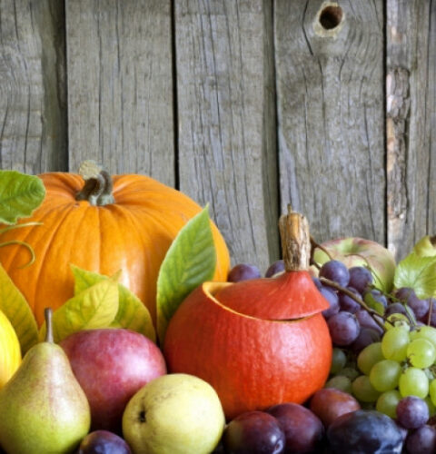 Полезные осенние фрукты и овощи: тыква, слива и груша на пике витаминов